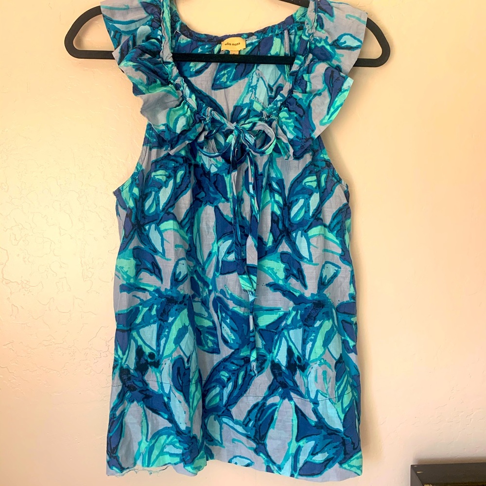 Ella Moss silk and cotton tank top